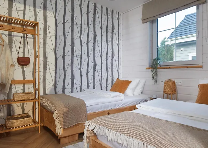 W Brzozowym Gaju Semesterbostad Lubiatowo (Pomerania)